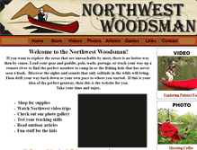 Tablet Screenshot of nwwoodsman.com